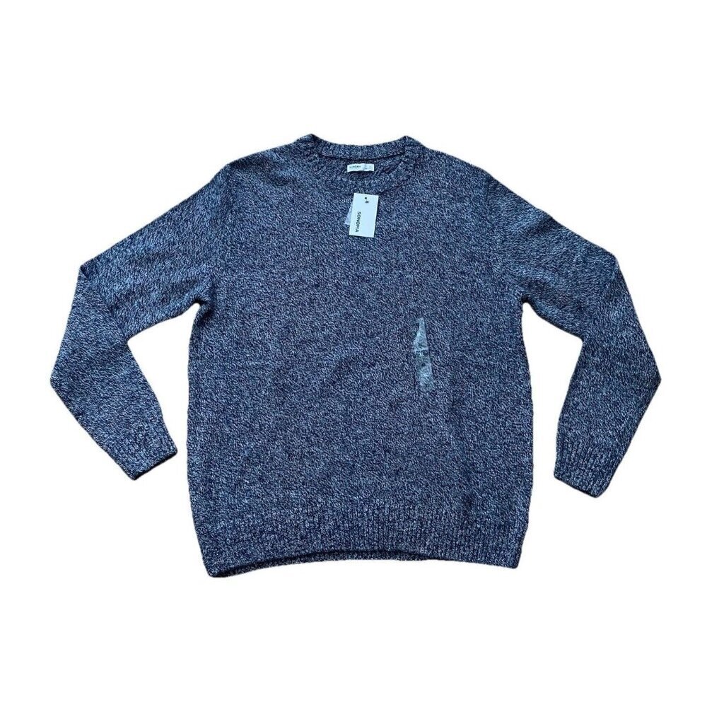 Sonoma Crew Supersoft Sweater Men’s Size XL Blue White Pullover NWT